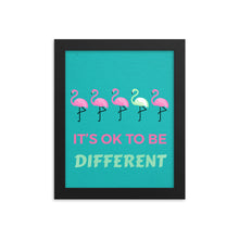 Load image into Gallery viewer, Flamingo Framed poster
