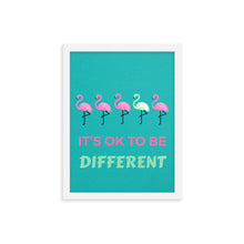 Load image into Gallery viewer, Flamingo Framed poster