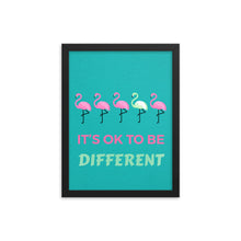 Load image into Gallery viewer, Flamingo Framed poster