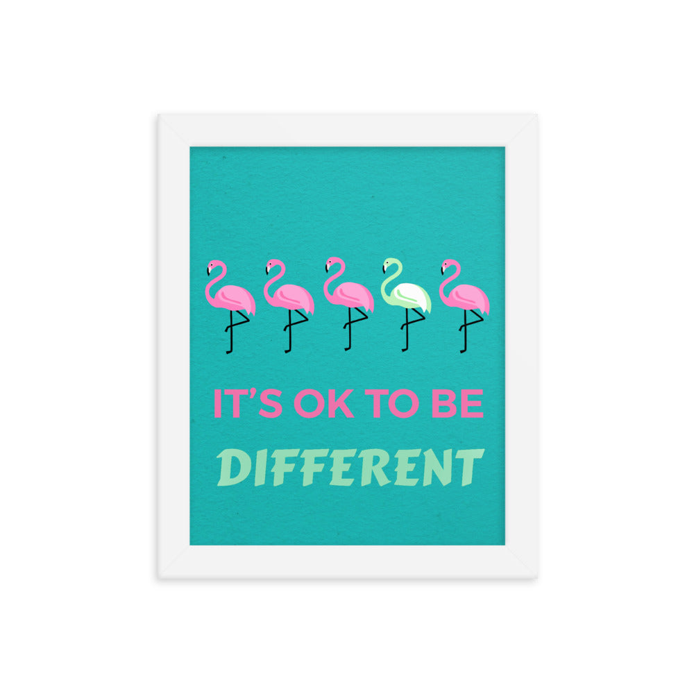 Flamingo Framed poster
